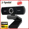Spedal-cámara Web MF934H 1080P Hd 60fps, Webcam con micrófono para ordenador portátil de escritorio, Reunión, Streaming, cámara Web, Usb [Software] 1