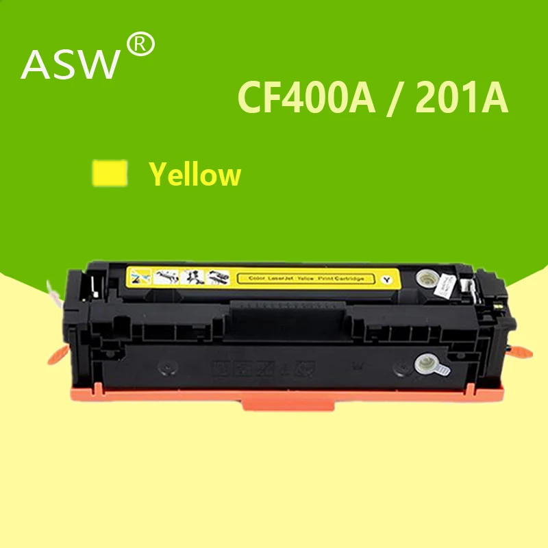 ASW CF400A CF401A 402 403A 201A совместимый цветной тонер-картридж для HP Color LaserJet Pro M252dn M252n MFP