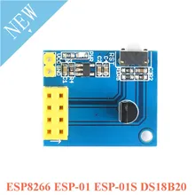 ESP8266 ESP-01 ESP-01S DS18B20 Температура Влажность WiFi беспроводной узел сенсор модуль для Arduino ESP01 ESP01S ESP 01 ESP 01S