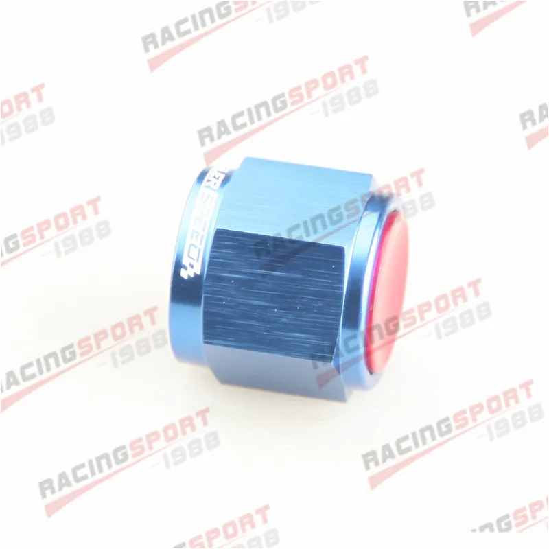 Flare Metric Fitting AN3 AN4 AN6 AN8 AN10 AN12 Flare End Cap Aluminum Adapter