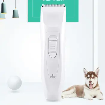 

Protable Pet Electric Shaver Grooming Scissors Clippers Comb Kit Professional Small Dog Hair Trimmer Silent Electric Fader for T