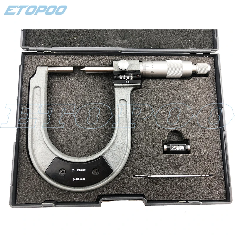 Digit Counter Disc Brake Micrometer 732mm/0 .300"1.300" Micrometers