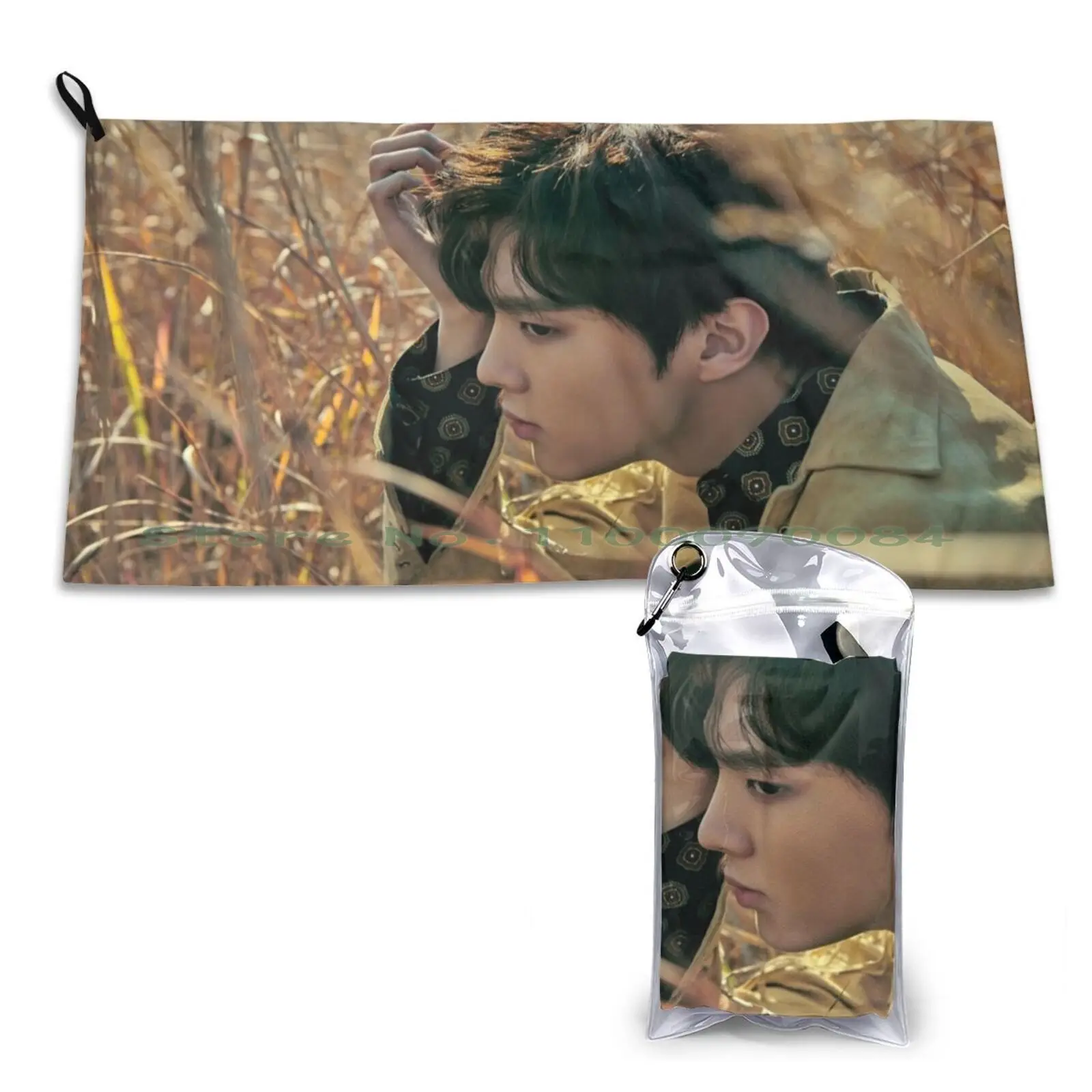 Up10Tion Wooshin Asciugamano Ad Asciugatura Rapida Palestra Sport Bagno Sospensorio Portatile Bromista Colores Peliculas Film Cinema Olympus Gafas Son