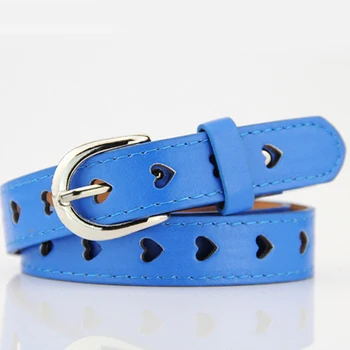 

Women Belt Summer Fashion Hollow Heart Wide Belts For Women 2020 Clothes Decoration Female Casual Solid Color Wide Belts