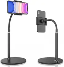 

Phone Holder 360 Rotating Flexible Long Arm lazy Phone Holder Clamp Bed Tablet Car Selfie Mount Bracket for 4-10" Phone