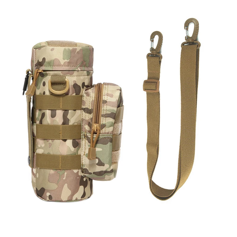 IKSNAIL, спортивная сумка для бутылки воды на открытом воздухе, сумка для тактического снаряжения, сумка на плечо для армейских фанатов, альпинизма, кемпинга, походов