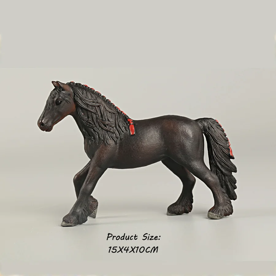 Пластиковые вечерние фигурки лошадей, разные цвета, фигурки лошадей, модель животного, фигурка, ПВХ игрушка, лучший подарок для мальчиков