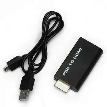 

For Sony PS2 to HDMI 480i/480p/576i Audio Video Converter Adapter with 3.5mm Audio Output Supports All PS2 Display Modes