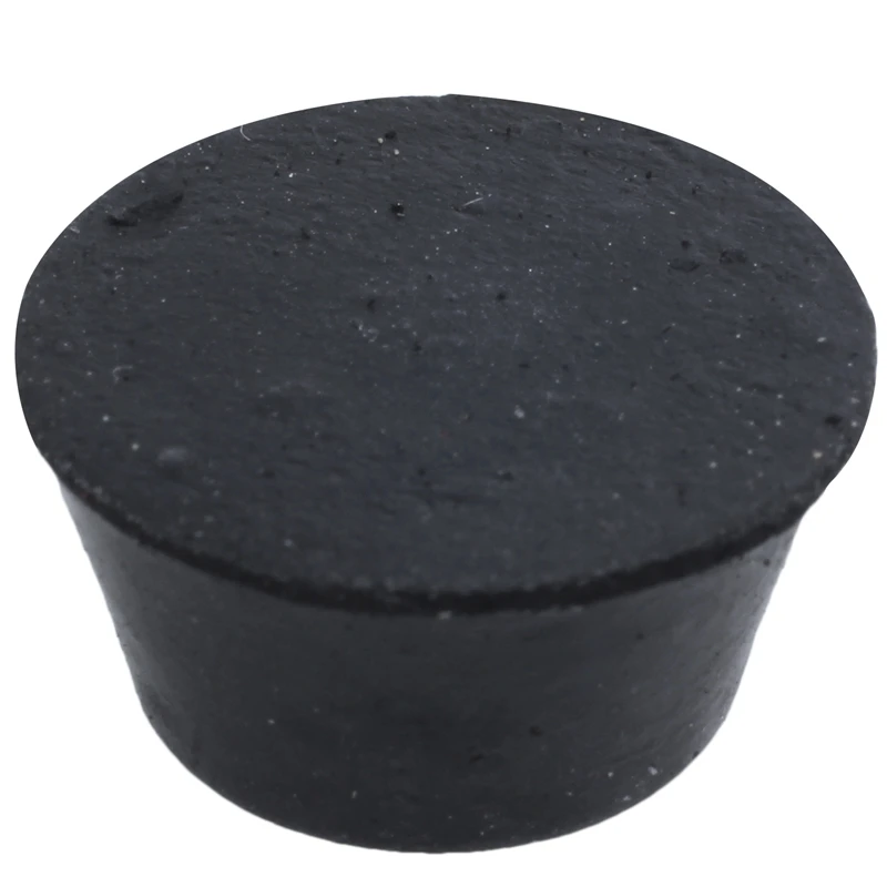 

4 Pcs black rubber foot caps pipe caps protective caps chair cap