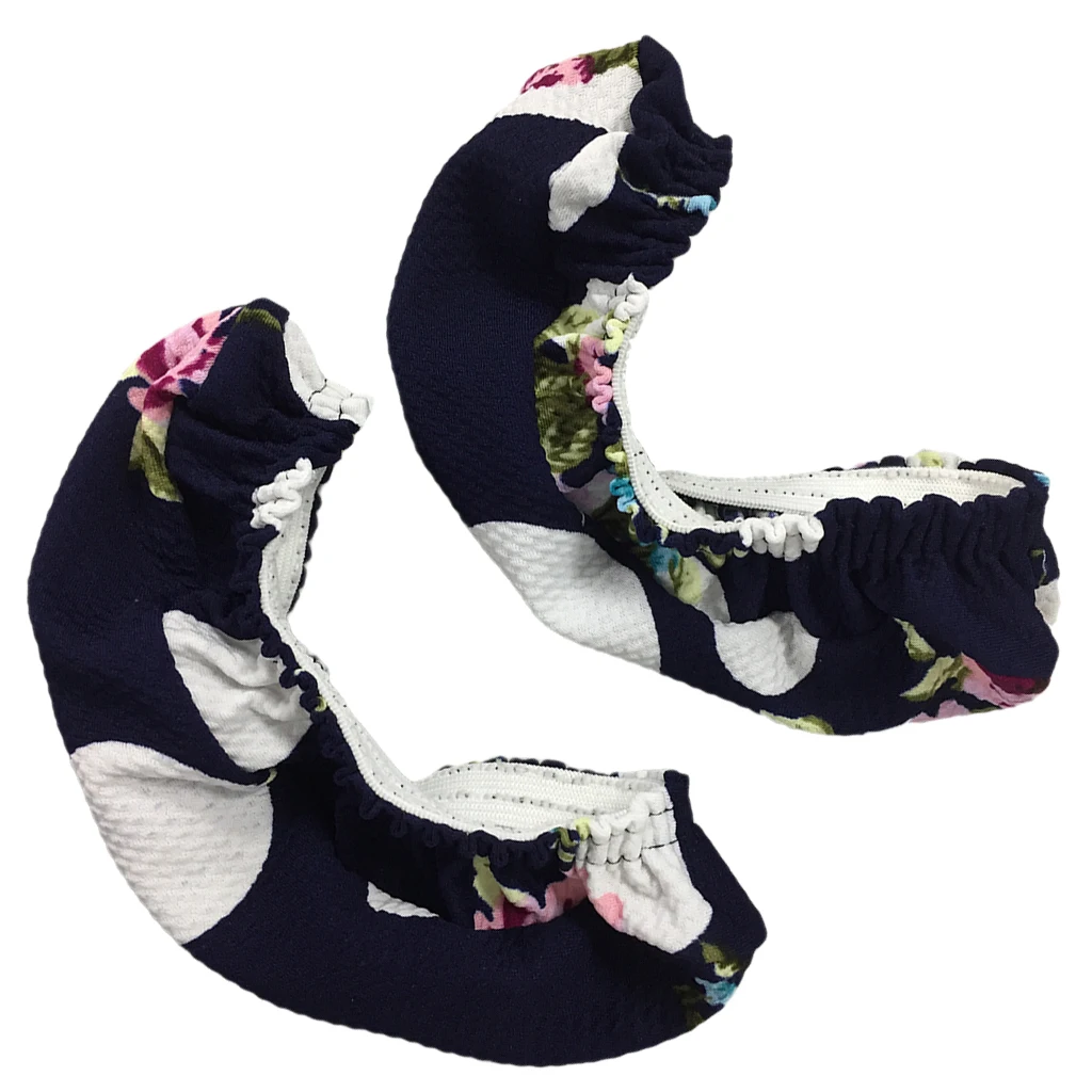 1 Pair Removable Elastic Office Chair Armrest Slipcovers Covers Protector Length-30cm