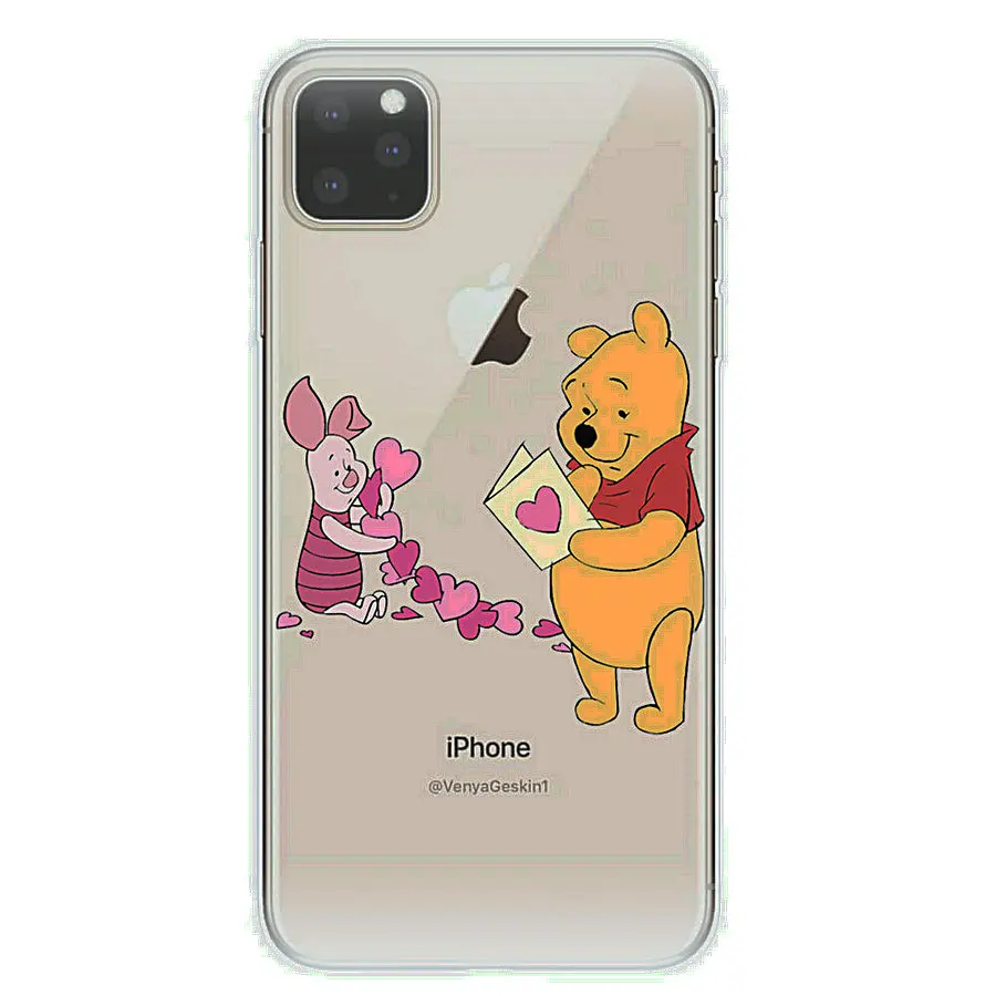 Персонализированный Чехол для iPhone XS Max милый мультяшный чехол Eeyore с изображением