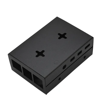 

for Raspberry Pi 4 Aluminum Case with Cooling Fan Metal Shell Enclosure for RPI Raspberry Pi 4 Model B