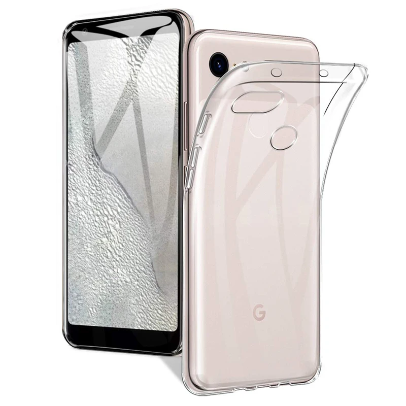 Прозрачные мягкие силиконовые чехлы для телефонов Google Pixel 3A XL 3 Lite задняя крышка