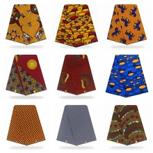 Настоящий воск гарантированный настоящий голландский воск настоящий хлопок Высокое качество Африканский Анкара Tissus воск ткань принт