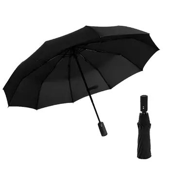 

Portable Men Women Folding Automatic Windproof Waterproof Umbrella Rain Women Auto Luxury Big UV Protection Travel Parasol