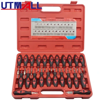 

23Pcs Universal Automotive Terminal Release Removal Remover Tool Kit Car Electrical Wiring Crimp Connector Pin Extractor Kit