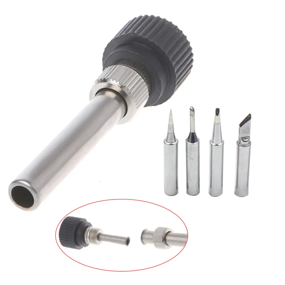 

5cs Hot soldering station welding handle for welding head welding handle bushing adapter welding tool for HAKKO 936 907 937 938