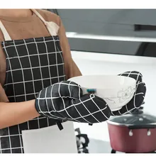 Нескользящие кухонные прихватки термостойкие перчатки для духовки для приготовления пищи, выпечки, барбекю, гриллина