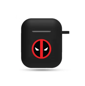 

Super Hero Deadpool Earphone Protective Case Cosplay Headphone Case Props Unisex Airpods Bluetooth Headset Cover Earphone case