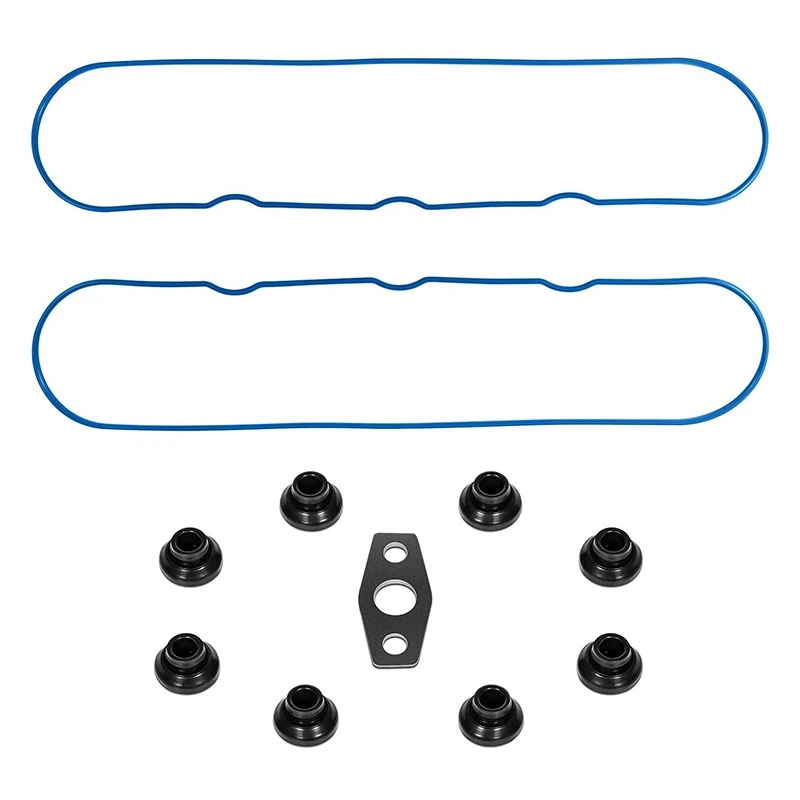 Engine Valve Cover Gasket Set for GMC Chevy Silverado 4.8L 5.3L 6.2L 7.0L
