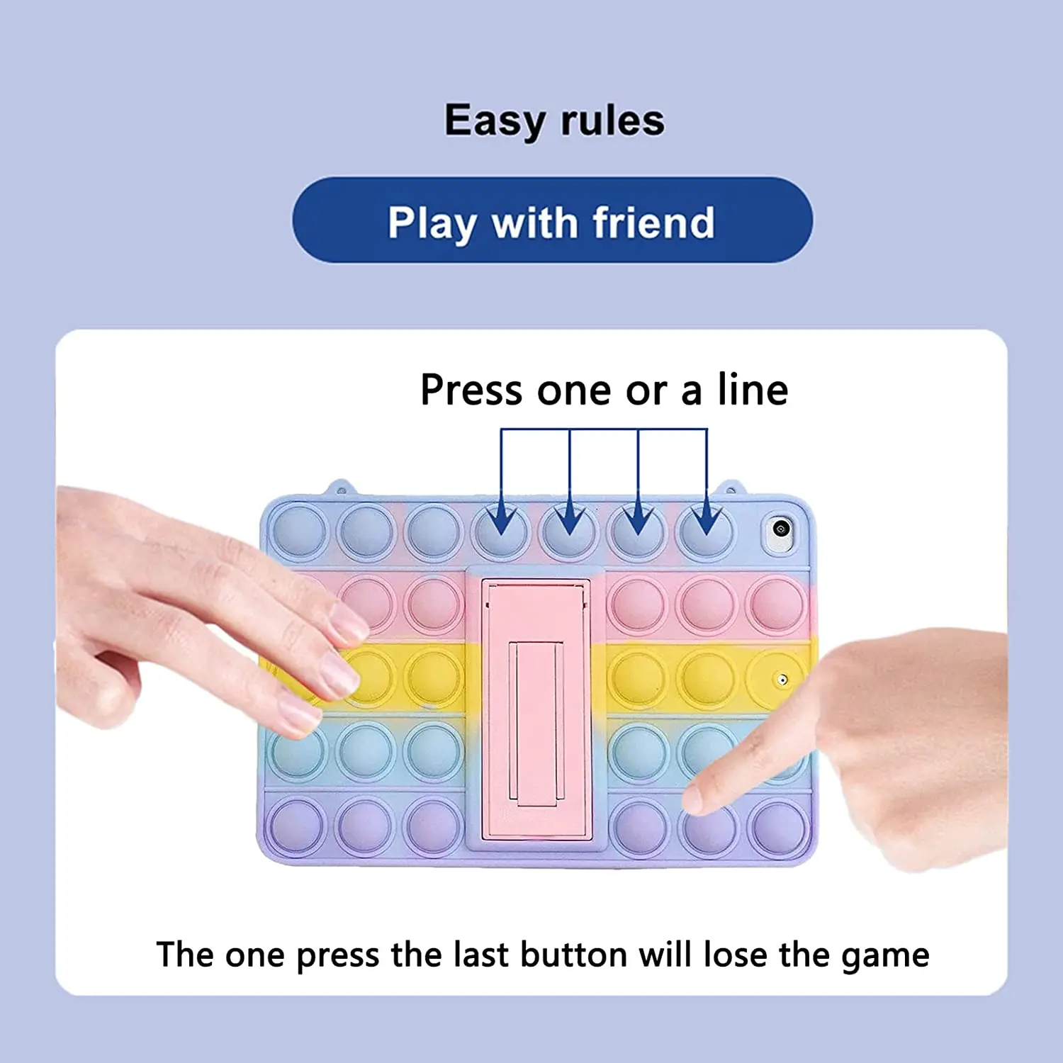 Push Pop Blase Zappeln Sensorischen Spielzeug Fall für iPad Mini 5 Luft 1 2  3 4 10,5 10,9 10,2 2019 2020 Pro 11 2018 9,7 Silikon Blase|Tablets &  E-Book-Hülle| - AliExpress
