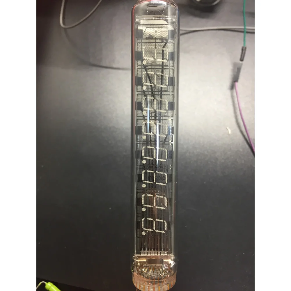 Soviet Union New Transparent Substrate IV18 Seven-segment Eight-digit Fluorescent Digital Tube VFD With Rich Sense Of Technology 3