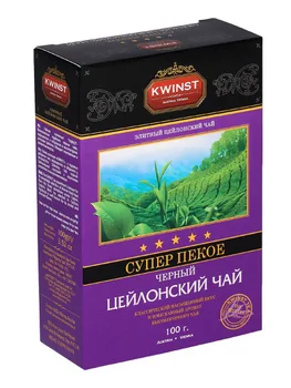 

Tea kwinst "super peckoe", Black, 100 gr