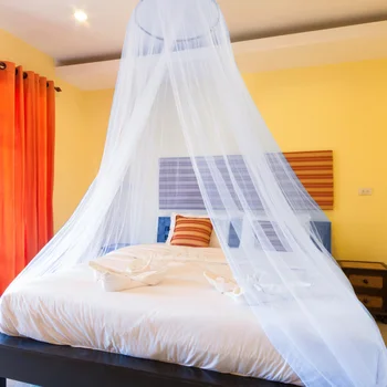 

Elgant Canopy Mosquito Net for Double Bed Mosquito Repellent Tent Insect Reject Canopy Bed Curtain Bed Tent Bedroom Decor