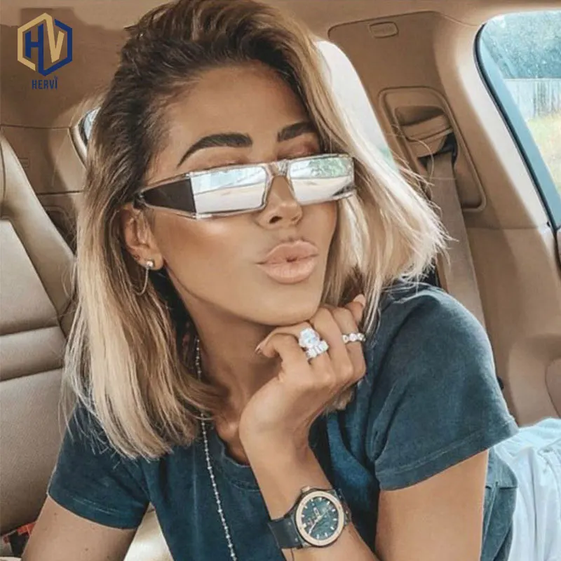 Ретро-очки с зеркальными стеклами Модные леопардовые прямоугольные очки женские