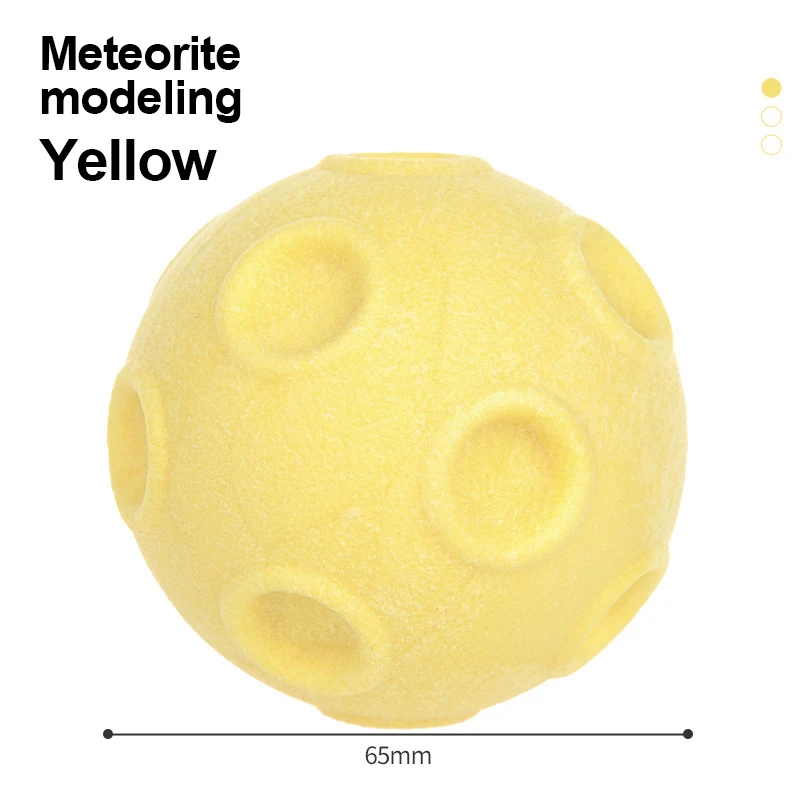 Yellow Hoopet собака шар Забавные игрушки Интерактивная собака жевательная игрушка для щенков собаки зубы чистая игрушка - Цвет: Yellow