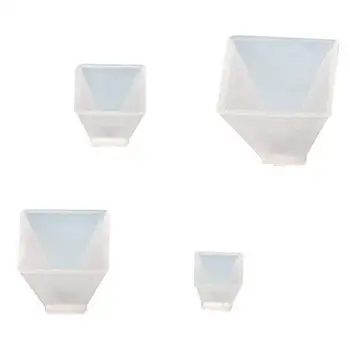 

Pyramid Jewelry Casting Molds Silicone Resin Jewelry Molds for DIY Jewelry Craft Making By,The Multi-faceted Silicone Mold for M