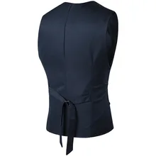 Мужской весенний и осенний стиль, модный однотонный однобортный пиджак с пятью пуговицами, мужской жилет в Корейском стиле