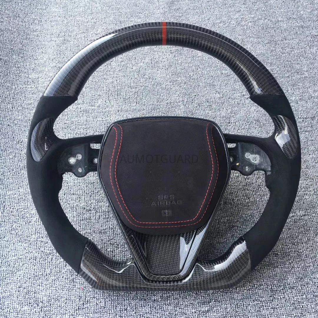 

Индивидуальное индивидуальное рулевое колесо из углеродного волокна для Toyota Avalon 2018-2020 2019