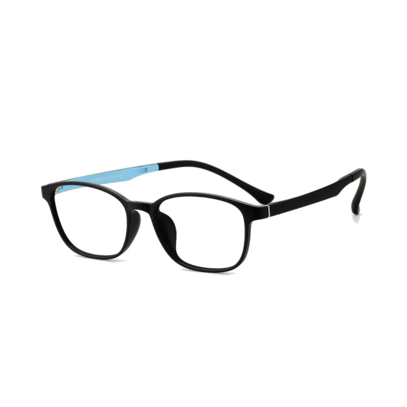 

New TR90 simple comfortable elastic paint legs students black full frame flat mirror classic retro no degree reading glasses