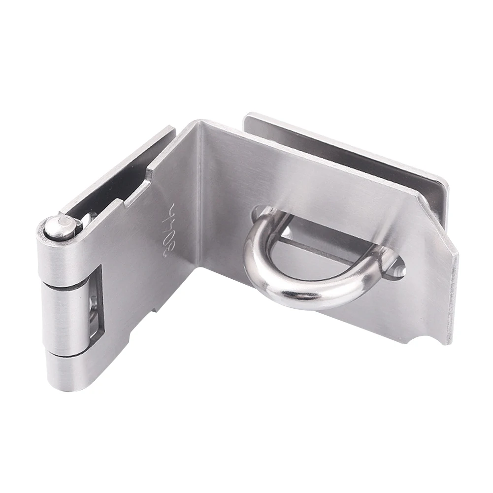 

Right Angle Stainless Steel 90 Degrees Security Attachment Door Buckle Thickened Hardware Anti Corrosion Home Rustproof Padlocks