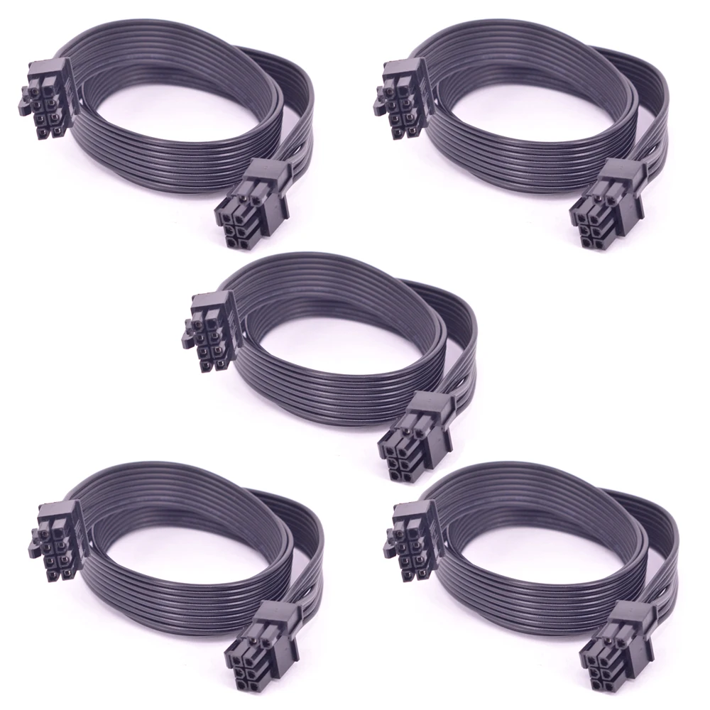 pcie, 8 pinos para 6pin psu, modular,