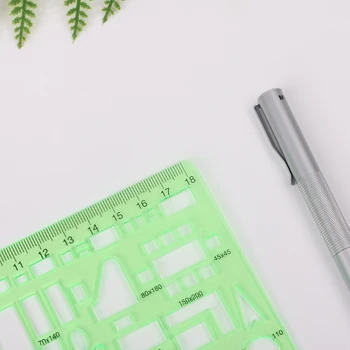 

Furniture Construction Black Scale Drafting Drawing Stationery Template Ruler