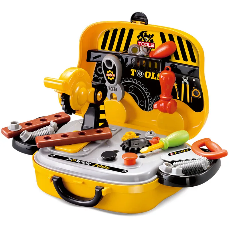 

Children Toolbox Toy Set Baby Play House Educational Disassembly Maintenance Mechanism Box Boy Screw 3-67 a Year of Age