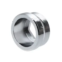 2 шт. двойной резьбовой смеситель адаптер передачи M22 внутренний M24 внешний метрический прочный разъем очиститель воды кухня ванная комната части для крана A