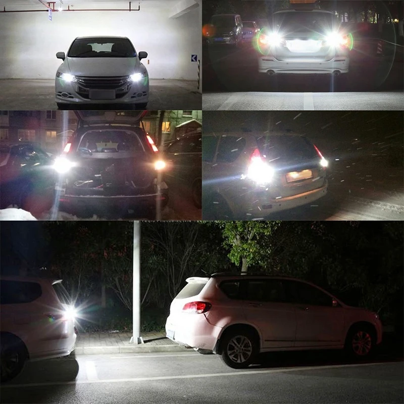 2Pcs ���� ���� Canbus T20 7440 W21W Wy21W 144-Smd �� ȸ�� ��ȣ�� ���� ���� �ƴ� ������ �÷��� T20 7440 Led ����