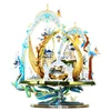 Art Model MU 3D Metal Puzzle Elf 's Castle building model DIY 3D Laser Cut Assemble Jigsaw Toys GIFT For children 1