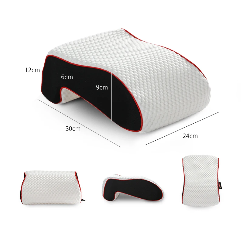 Rainandsnow Mlily Memory Foam Pillow Slow Rebound Pressure Orthopedic Cervical Neck Pillow AirCell Technology Manchester United,S 50x30x8cm 