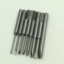 2 шт Прямые плоские стальные отвертки лезвия 0,6 мм-3,0 мм