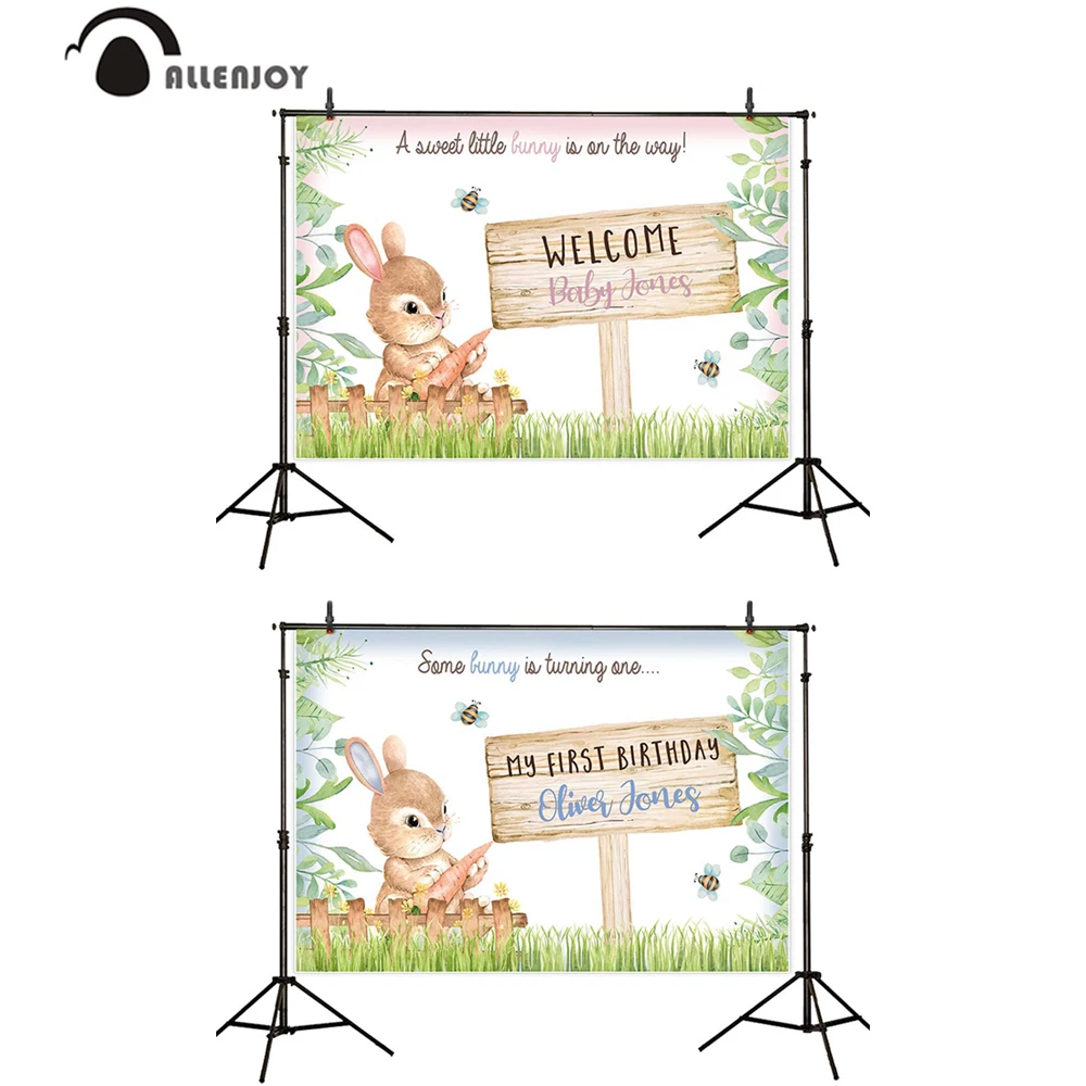 Фон для фотографий Allenjoy с пасхальными маленькими милыми фотографиями день