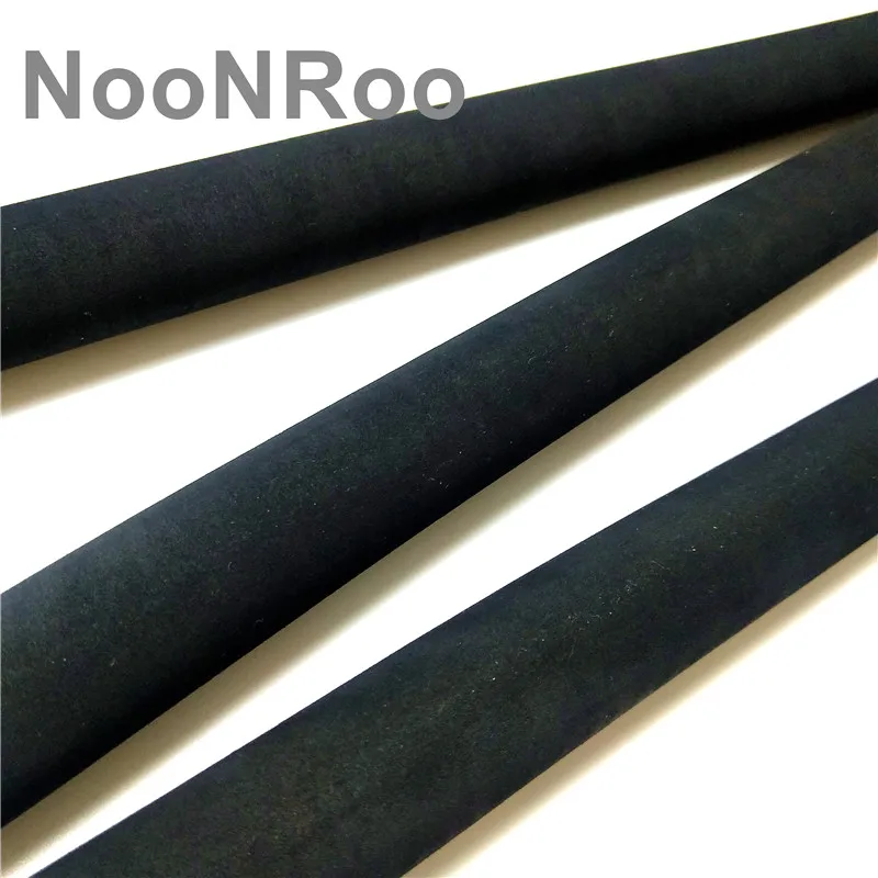 NooNRoo Gerade EVA Griffe Materialien Schwarz farbe Reparatur angelrute Griff EVA DIY angelrute Komponenten 5 teile/satz – Detail 8