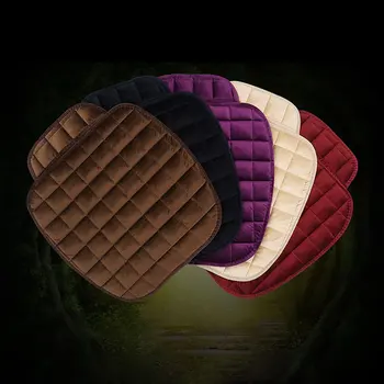 

Front row Car Seat Cushion Winter Plush Three-Piece Suit Free-Fitting Non-Slip Cushions Universal Vehicle Seat Cushion