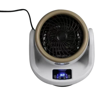 

Heater Fan Room Home Mini Remote Control Heater Dual-Use Cold and Warm Circular Heater Heater (EU PLUG)