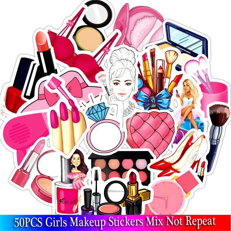 girls makeup sticker (1)