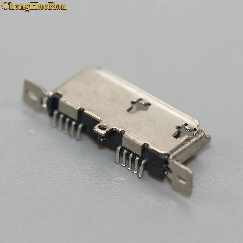 ChengHaoRan Micro USB 3,0 штекерное гнездо Хвост Разъем Женский 180 градусов вертикальный зарядный порт Мобильный жесткий диск интерфейс