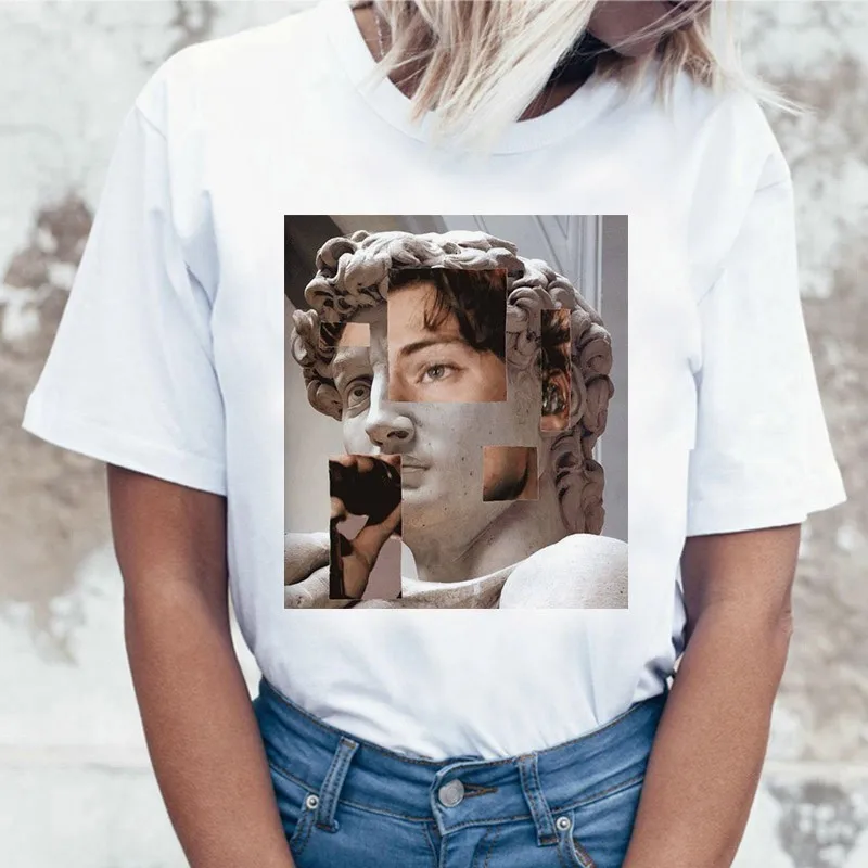 Harry Styles Корейская графическая футболка женская футболка Топ рубашки Хип Хоп Лето 90s Kawaii уличная